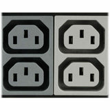 Eaton Tripp Lite Series 14.4kW 3-Phase Local Metered PDU, 208V Outlets (36 C13, 6 C19, 3 L6-30R) Hubbell 50A CS8365C, 6 ft. (1.83 m) Cord, 0U Vertical, TAA