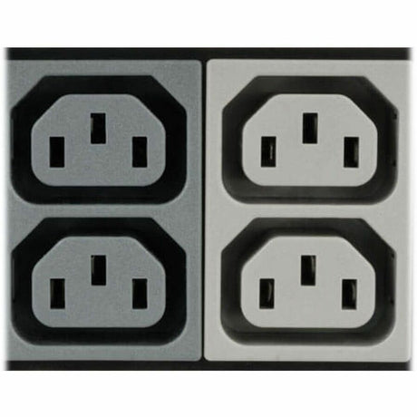 Eaton Tripp Lite Series 14.4kW 3-Phase Local Metered PDU, 208V Outlets (36 C13, 6 C19, 3 L6-30R) Hubbell 50A CS8365C, 6 ft. (1.83 m) Cord, 0U Vertical, TAA