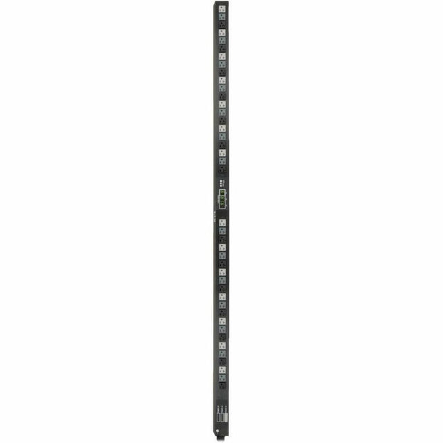 Eaton Tripp Lite Series 5.7kW 3-Phase Local Metered PDU, 120V Outlets (42 5-15/20R), 208V L21-20P input, 6 ft. (1.83 m) Cord, 0U Vertical, TAA