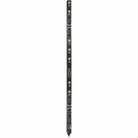 Eaton Tripp Lite Series 5.7kW 3-Phase Local Metered PDU, 208/120V Outlets (21 5-15/20R, 6 L6-20R), L21-20P, 6 ft. (1.83 m) Cord, 0U Vertical, TAA