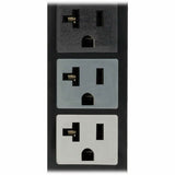Eaton Tripp Lite Series 5.7kW 3-Phase Local Metered PDU, 208/120V Outlets (21 5-15/20R, 6 L6-20R), L21-20P, 6 ft. (1.83 m) Cord, 0U Vertical, TAA