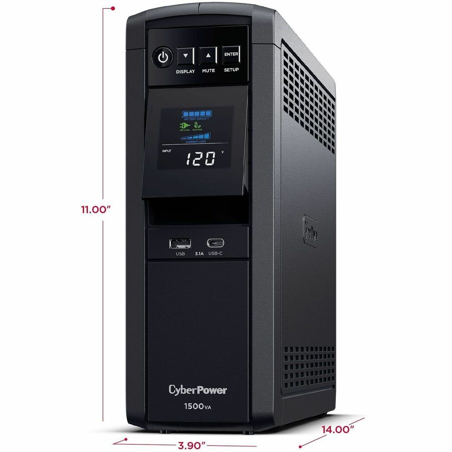CyberPower CP1500PFCLCDTAA TAA Compliant UPS System