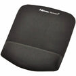 Fellowes&reg; PlushTouch&trade; Foam Mouse Pad Wrist Support with MICROBAN&reg; - Graphite (9252201)