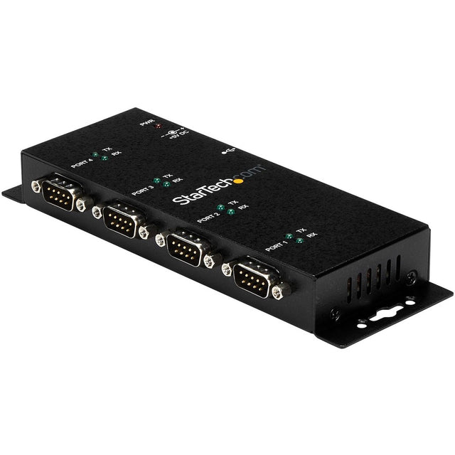 StarTech.com USB to Serial Adapter Hub? 4 Port? Industrial? Wall Mount? Din Rail? COM Port Retention a&acirc;?" FTDI USB Serial