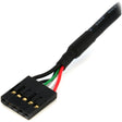 StarTech.com 24in Internal 5 pin USB IDC Motherboard Header Cable F/F
