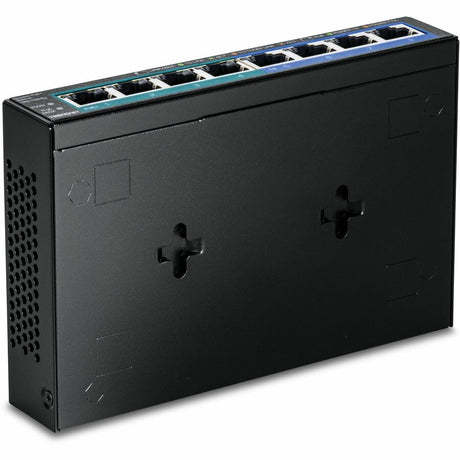 TRENDnet 8-Port Gigabit GREENnet PoE+ Switch, 4 x Gigabit PoE-PoE+ Ports, 4 x Gigabit Ports, 61W Power Budget, 16 Gbps Switch Capacity, Ethernet Unmanaged Switch, Lifetime Protection, Black, TPE-TG44G