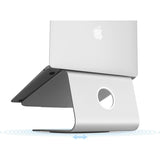 Rain Design mStand360 Laptop Stand w/ Swivel Base - Silver