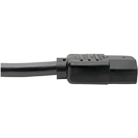 Eaton Tripp Lite Series Power Cord, NEMA 5-15P to C15 - Heavy-Duty, 15A, 125V, 14 AWG, 8 ft. (2.43 m), Black