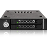 Icy Dock MB992SK-B Drive Bay Adapter Internal - Matte Black