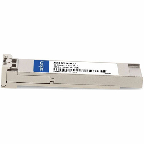 AddOn HP JD107A Compatible TAA Compliant 10GBase-ZR XFP Transceiver (SMF, 1550nm, 80km, LC, DOM)