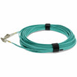 AddOn 12m LC (Male) to LC (Male) Aqua OM4 Duplex Fiber OFNR (Riser-Rated) Patch Cable