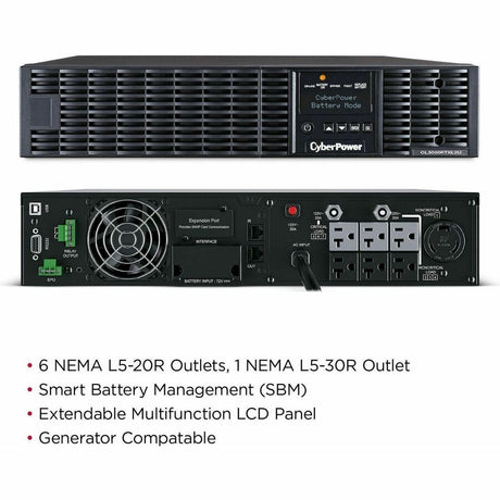 CyberPower OL3000RTXL2U Smart App Online UPS Systems