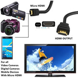 4XEM 10FT Micro HDMI To HDMI Adapter Cable