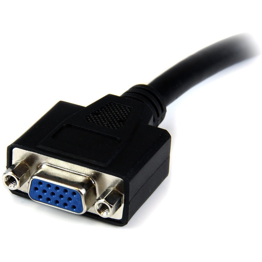 StarTech.com 8in DVI to VGA Cable Adapter - DVI-I Male to VGA Female