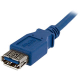 StarTech.com 1m Blue SuperSpeed USB 3.0 (5Gbps) Extension Cable A to A - M/F