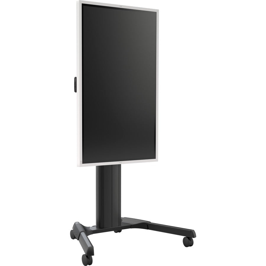 Chief Fusion Adjustable Mobile Display Cart - For Displays 42-86" - Black