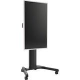 Chief Fusion Adjustable Mobile Display Cart - For Displays 42-86" - Black