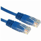 15FT CAT5E BLUE MOLDED PATCH