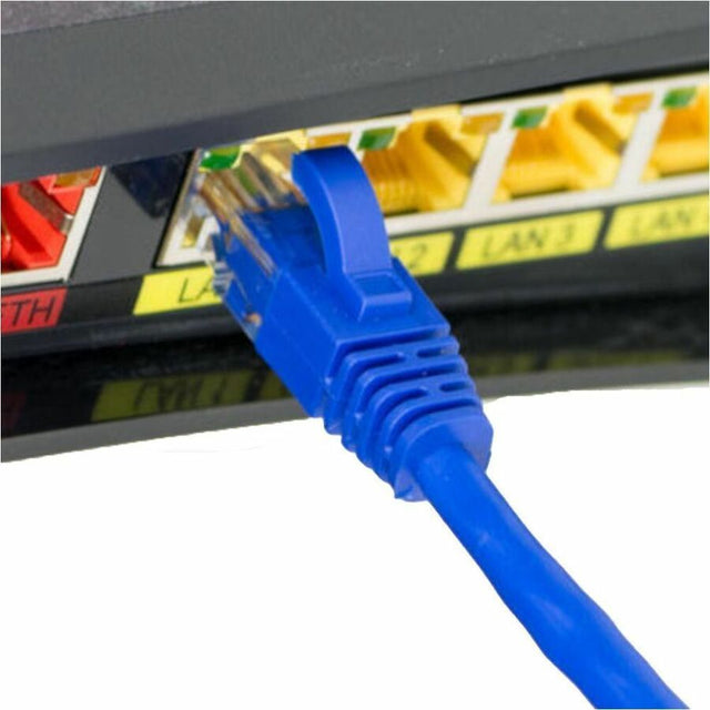 4XEM 1FT Cat6 Molded RJ45 UTP Pure Copper Patch Cable (Blue)