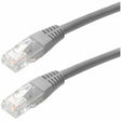 4XEM 15FT Cat6 Molded RJ45 UTP Ethernet Patch Cable (Gray)