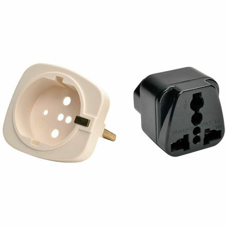 Eaton Tripp Lite Series Universal Power Plug Adapter for IEC-320 C13 Outlets