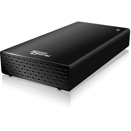 Sans Digital TowerSTOR TS1UT+B Drive Enclosure - eSATA, USB 3.0 Host Interface External - Black