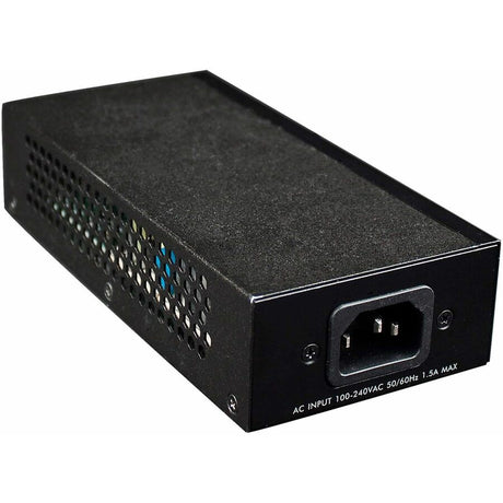 Intellinet Network Solutions 1-Port Gigabit High-Power PoE+ Injector, Metal