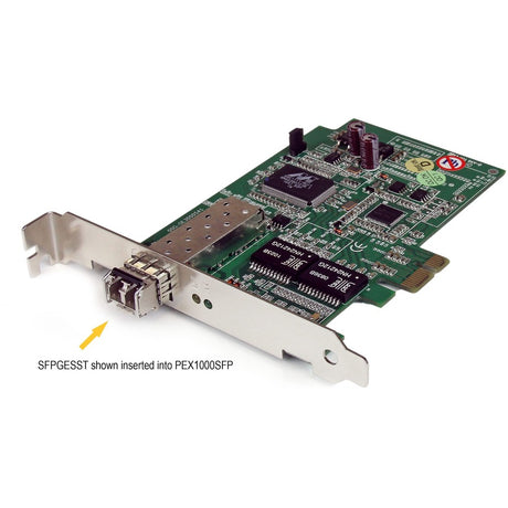 StarTech.com Cisco SFP-GE-S Compatible SFP Module - 1000BASE-SX - 1GE Gigabit Ethernet SFP 1GbE Multimode Fiber MMF Optic Transceiver