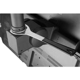 Atdec ceiling mount for large display, short pole - Loads up to 143lb - Black - Universal VESA up to 800x500