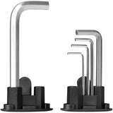 Atdec ceiling mount for large display, short pole - Loads up to 143lb - Black - Universal VESA up to 800x500