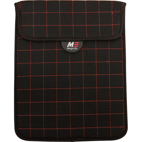 Mobile Edge Neogrid Carrying Case (Sleeve) for 10" Apple iPad - Black, Red
