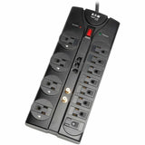 Eaton Tripp Lite Series Protect It! 12-Outlet Surge Protector, 8 ft. (2.43 m) Cord, 2880 Joules, Tel/Modem/Coaxial/Ethernet Protection