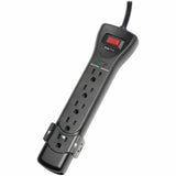 Eaton Tripp Lite Series Protect It! 7-Outlet Surge Protector, 7 ft. Cord with Right-Angle Plug, 2160 Joules, Diagnostic LEDs, Black Housing