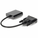 DVI-D Single Link (18+1 pin) Male to VGA Female Black Active Adapter For Resolution Up to 1920x1200 (WUXGA)