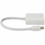 Mini-DisplayPort 1.1 Male to DVI-I (29 pin) Female White Active Adapter For Resolution Up to 1920x1200 (WUXGA)