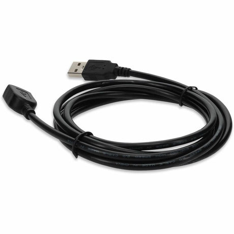 AddOn 6ft USB 2.0 (A) Male to Female Black Cable