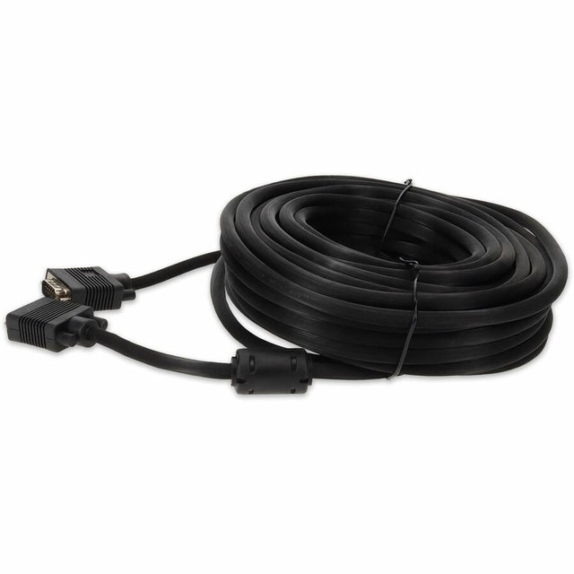 50ft VGA Male to VGA Male Black Cable For Resolution Up to 1920x1200 (WUXGA)