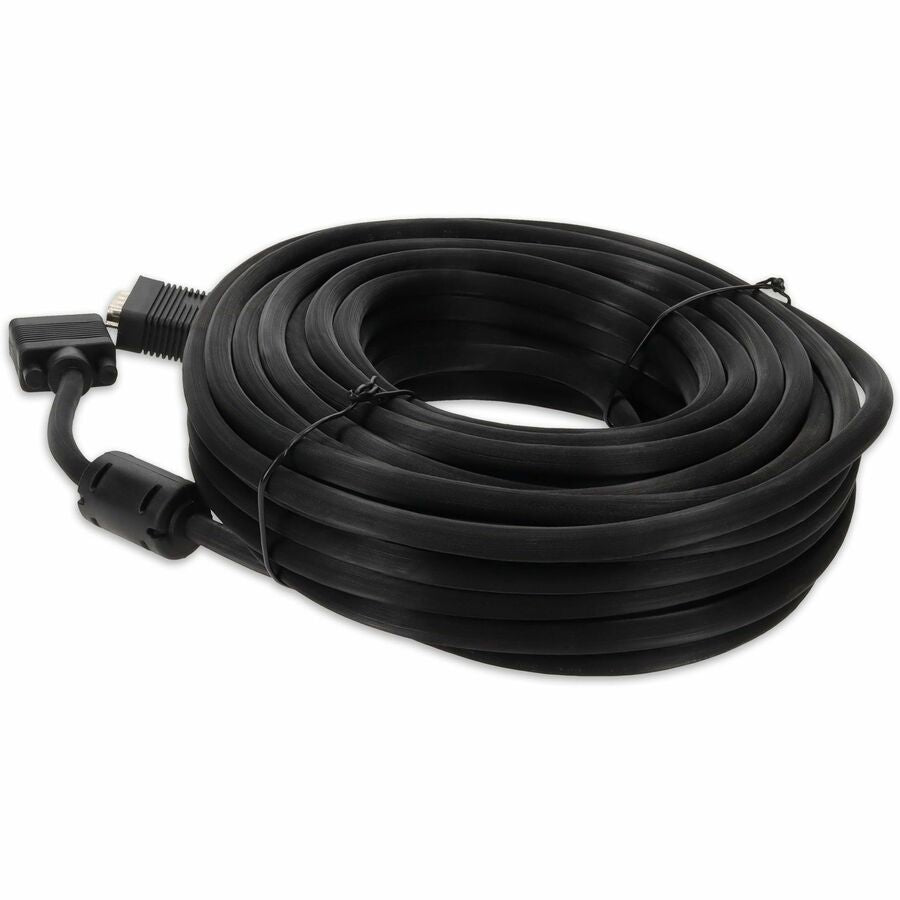50ft VGA Male to VGA Male Black Cable For Resolution Up to 1920x1200 (WUXGA)