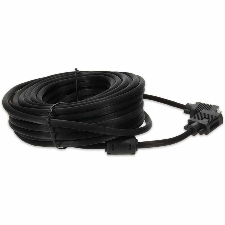 50ft VGA Male to VGA Male Black Cable For Resolution Up to 1920x1200 (WUXGA)