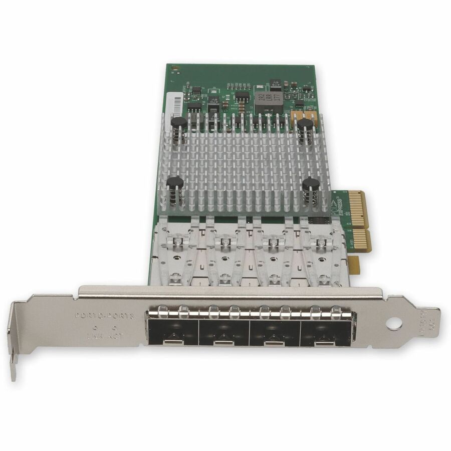 AddOn 1Gbs Quad Open SFP Port Network Interface Card