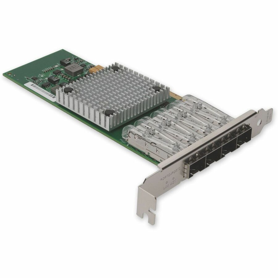 AddOn 1Gbs Quad Open SFP Port Network Interface Card
