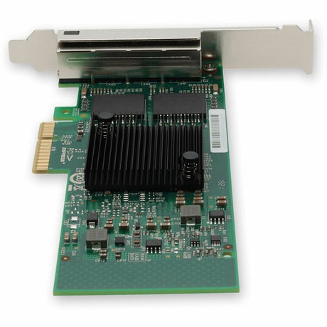 AddOn 10/100/1000Mbs Quad Open RJ-45 Port 100m PCIe x4 Network Interface Card