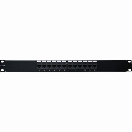 4XEM 12 Port CAT5E Rackmount Patch Panel