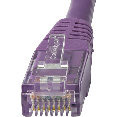 StarTech.com 10ft CAT6 Ethernet Cable - Purple Molded Gigabit - 100W PoE UTP 650MHz - Category 6 Patch Cord UL Certified Wiring/TIA
