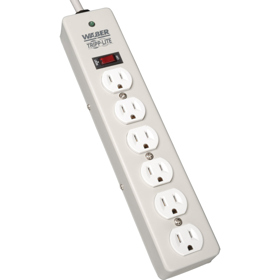 Eaton Tripp Lite Series Industrial Surge Protector, 6-Outlet, 6 ft. (1.8 m) Cord, 1050 Joules