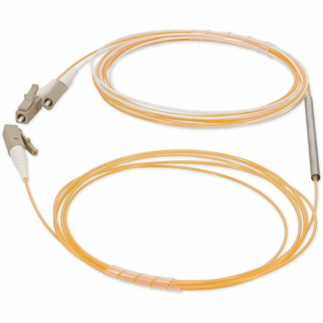 AddOn 3m LC (Male) to 2xLC (Male) Orange OM2 Simplex Fiber Splitter Cable With 50/50 Ratio