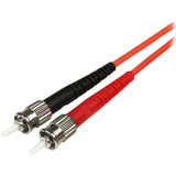 StarTech.com 5m Fiber Optic Cable - Multimode Duplex 50/125 - LSZH Fiber Jumper Cord - LC/ST