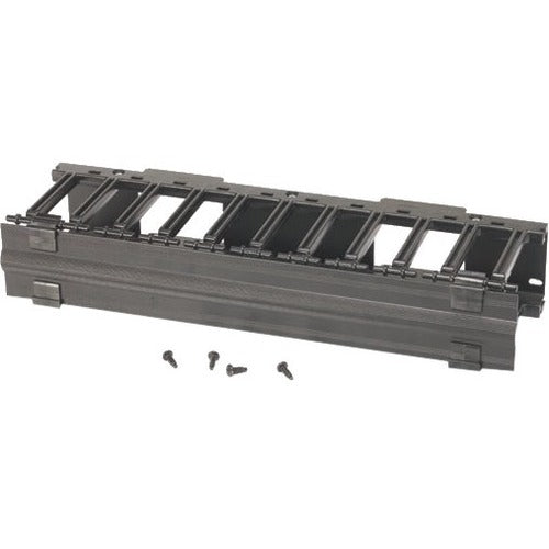 Eaton RCM+ Horizontal Cable Manager, 19" Rackmount, 2 RMU, Flat Black