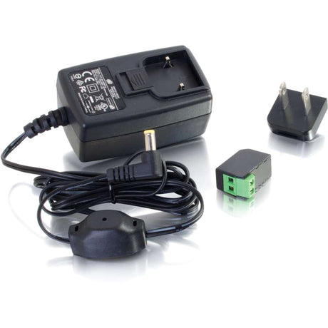 C2G TruLink Dual Gang VGA+3.5mm+4 Keystone over Cat5 Wall Plate Transmitter- Aluminum