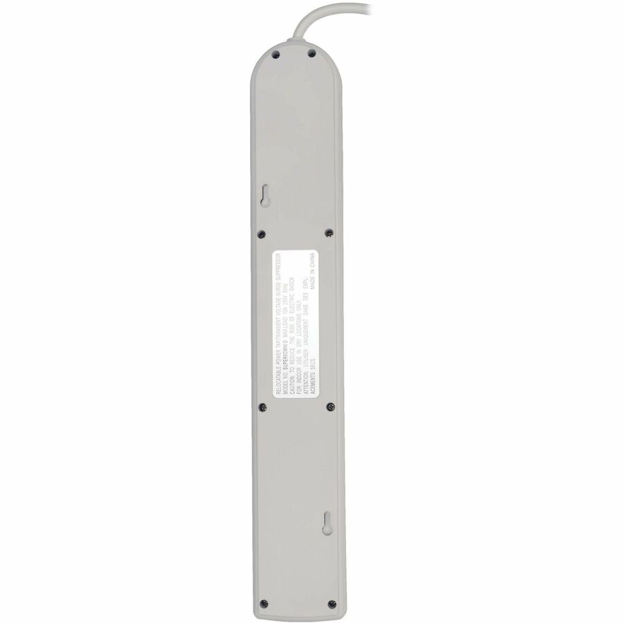 Eaton Tripp Lite Series Protect It! 230V 6-Universal Outlet Surge Protector, 1.8M Cord, German/French Plug, 750 Joules